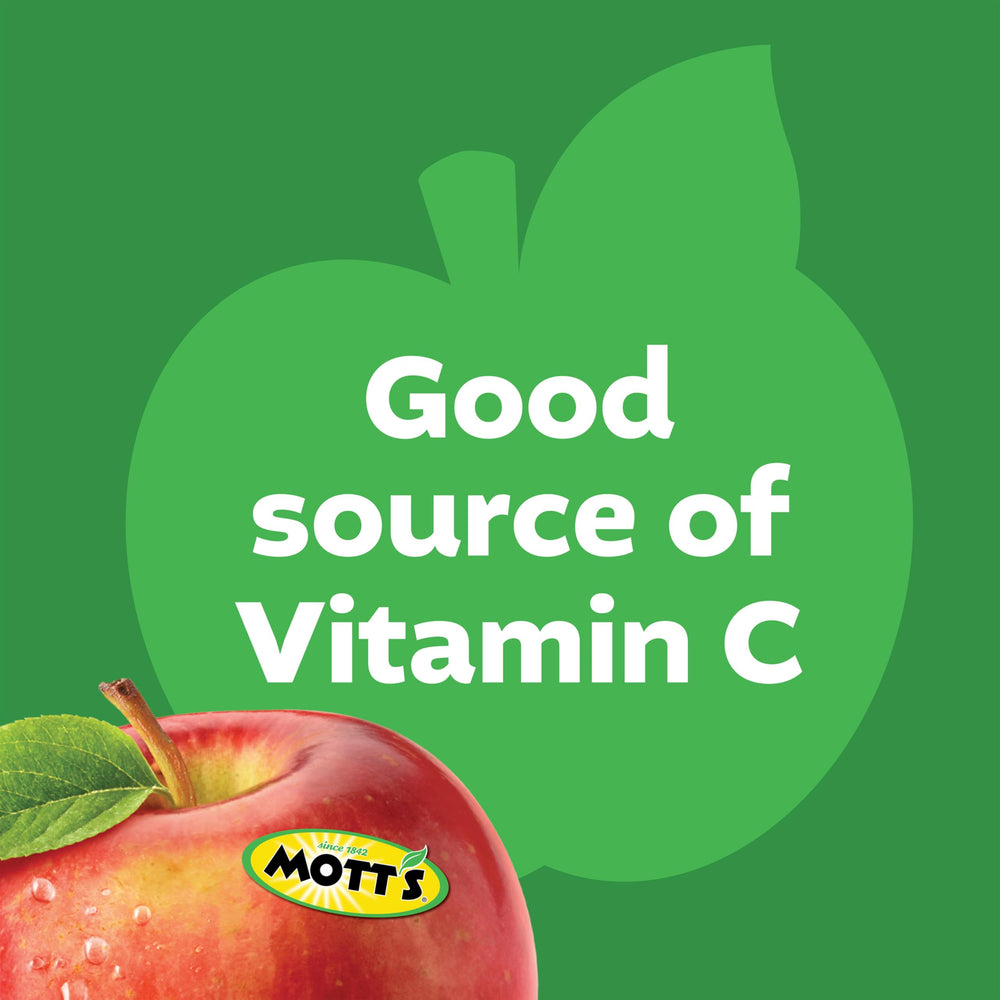 Mott's cinnamon pouch on a table showing warm-spice option for variety