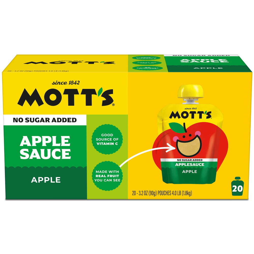 Mott's ingredients label and nutrition facts proving transparent ingredient benefit