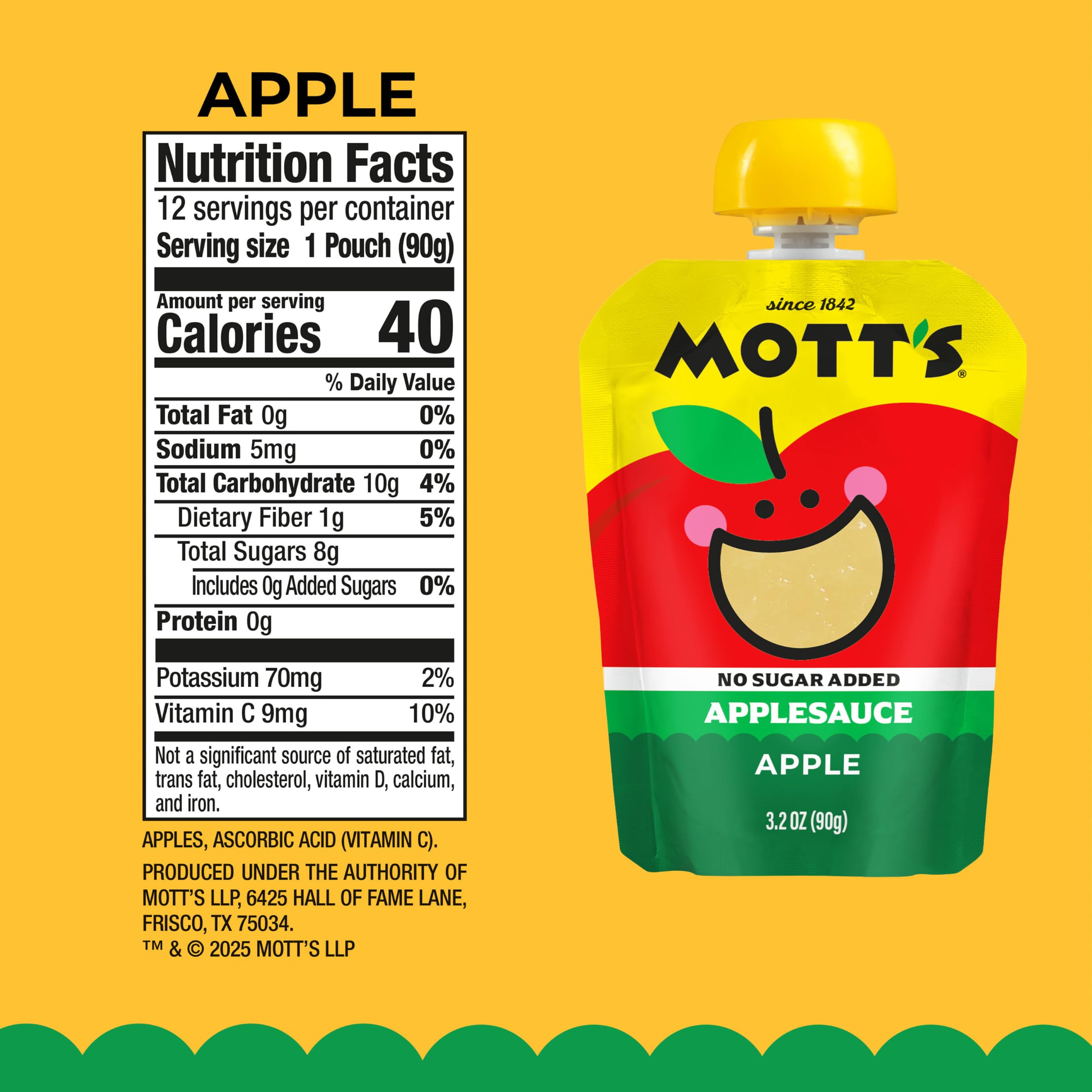 Mott's pouch in hand showing single-serve portion control benefit