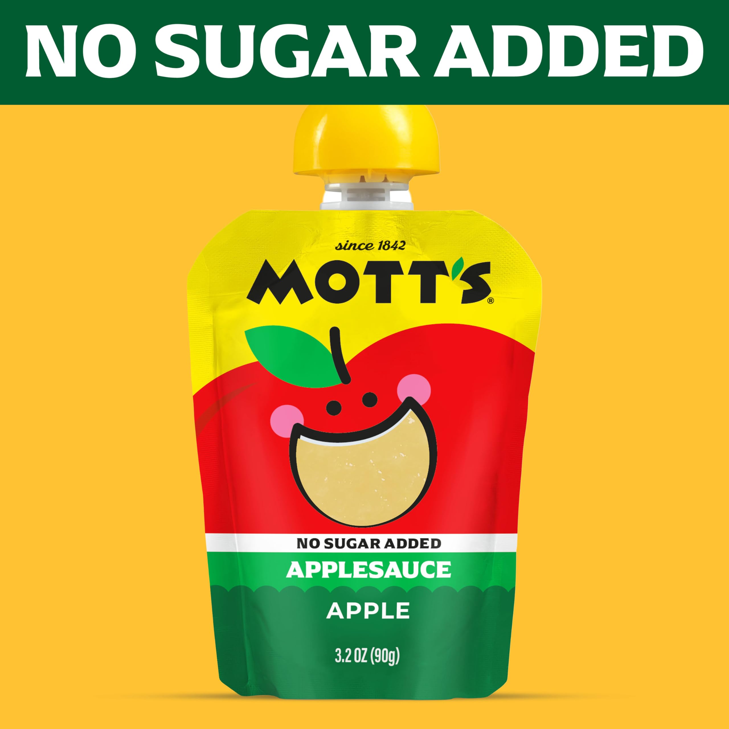 Mott's pouch placed in a child's lunchbox for easy packing benefit