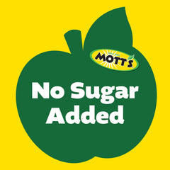 Mott's poured into glass demonstrating bright apple flavor and refreshment