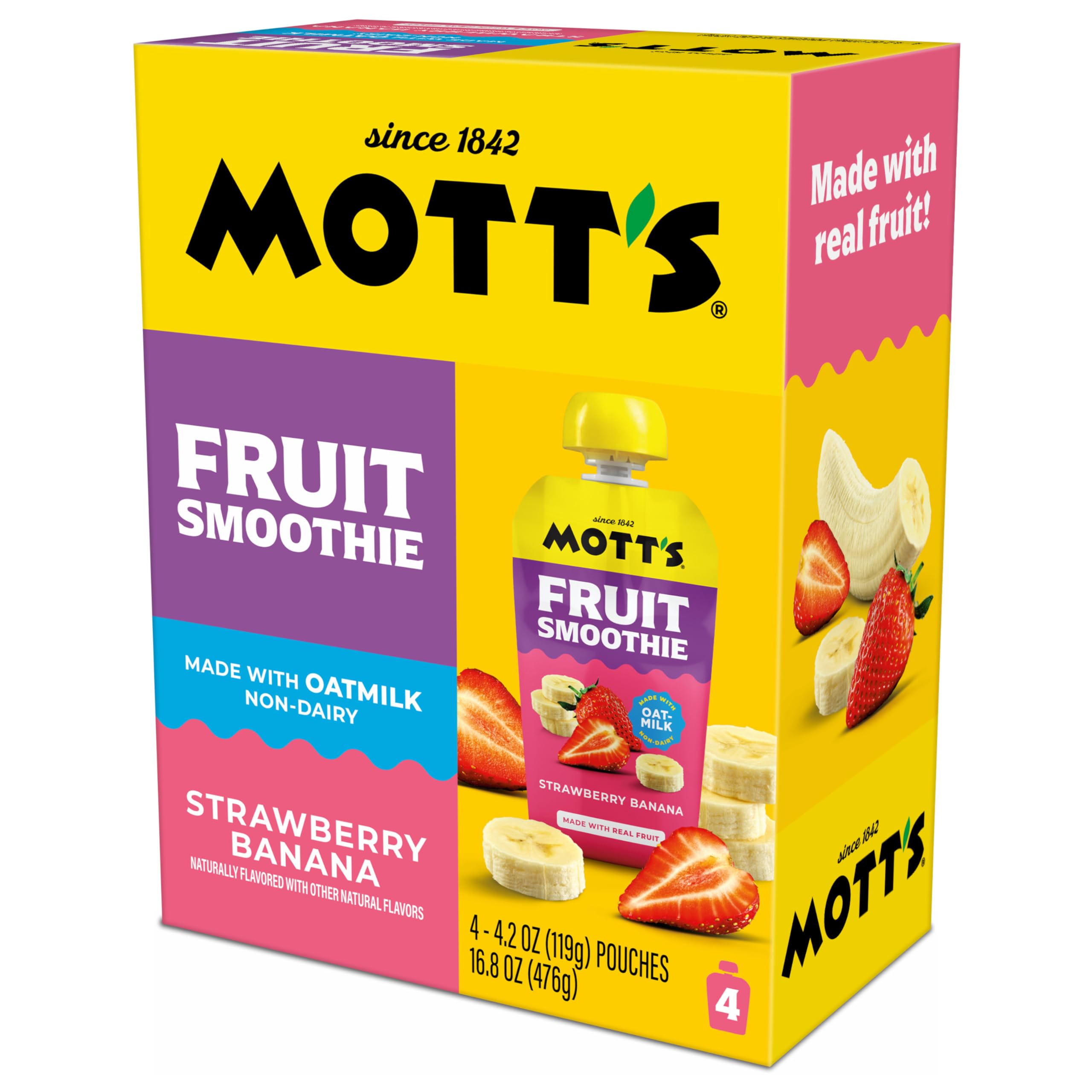 Mott’s label and ingredients panel clear to view for ingredient transparency benefit