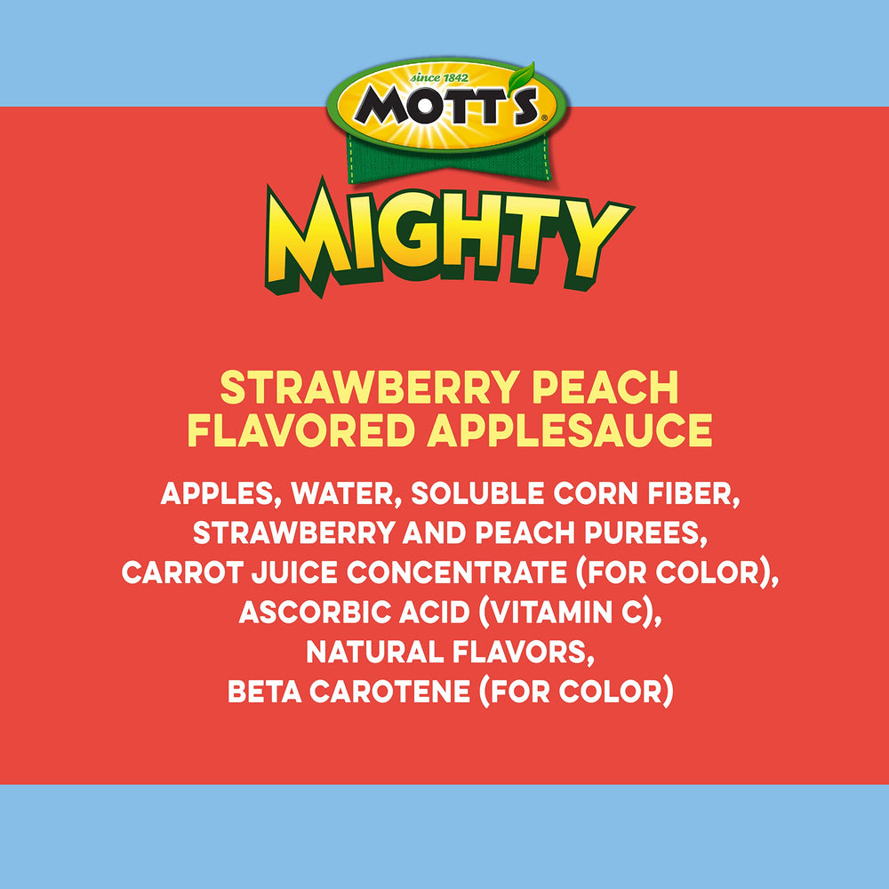 Mott's cup inside a child’s lunchbox illustrating portable healthy snack option