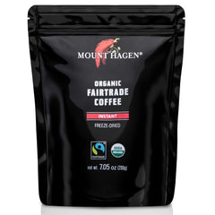 Mount Hagen front pouch showing branding and medium roast benefits