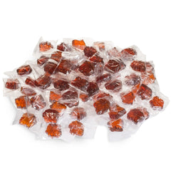 Mount Mansfield Maple close-up of maple leaf candy texture, highlights real maple flavor