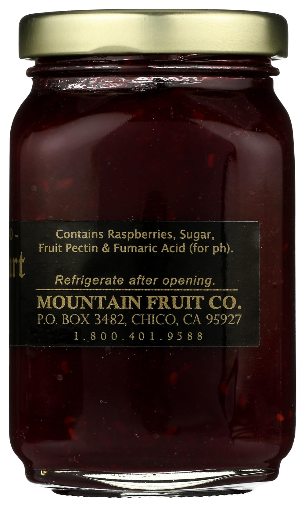 Mountain Fruit Co. raspberry jam on crackers highlighting versatile serving options