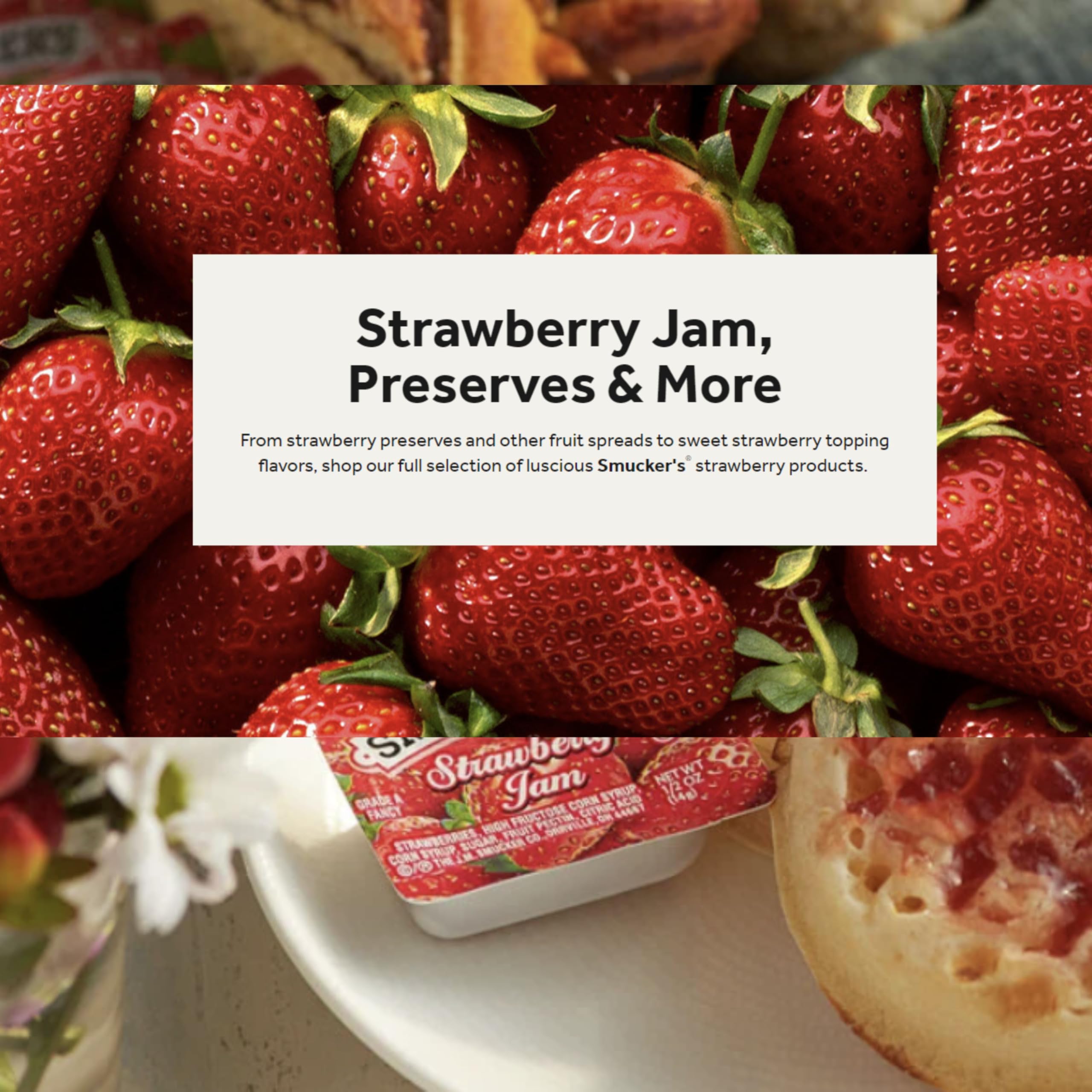 Movelo strawberry jam cup spread on bread for quick sandwich