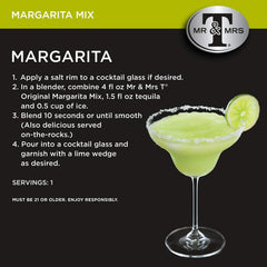 Mr & Mrs T label close-up highlighting product name and quality ingredients for trust