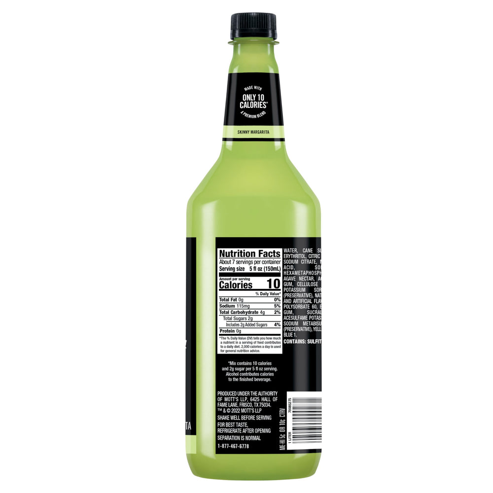 Mr & Mrs T 1L bottle in hand showing scale and portion convenience benefit