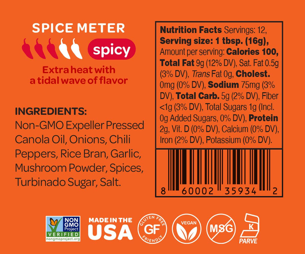 Mr Bing close-up of chili crisp texture displaying crunchy bits and appealing oil