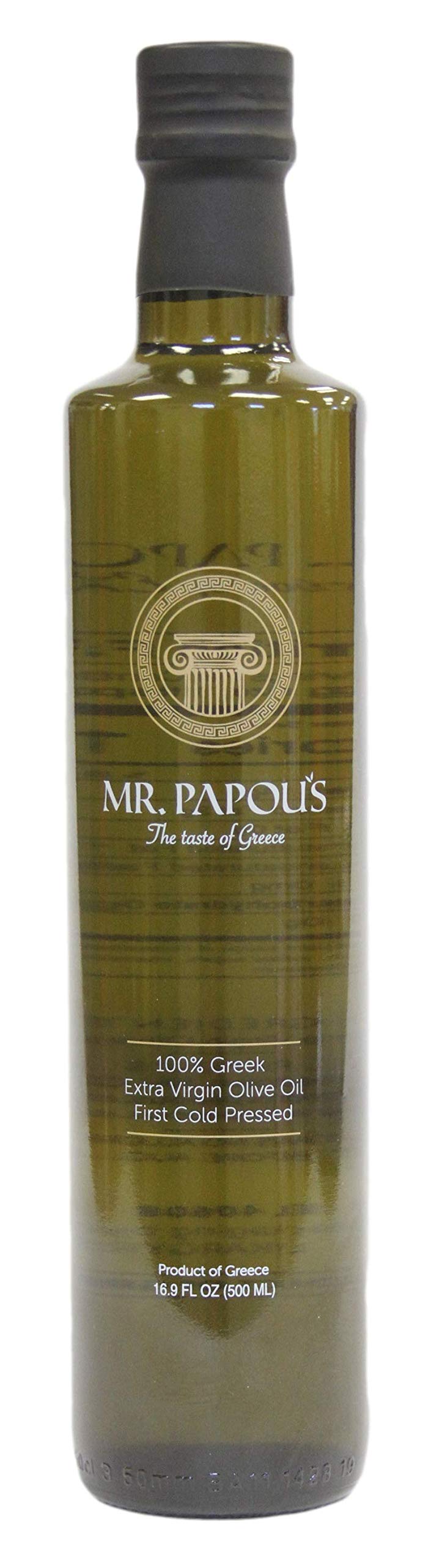 Mr. Papou's front bottle view showing clean branding and fresh appeal