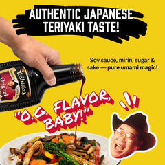 Mr. Yoshida's thick sauce on spoon highlighting texture and cling for better coating
