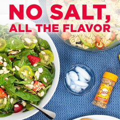Grilled chicken seasoned with Mrs. Dash lemon pepper delivering bright citrus flavor