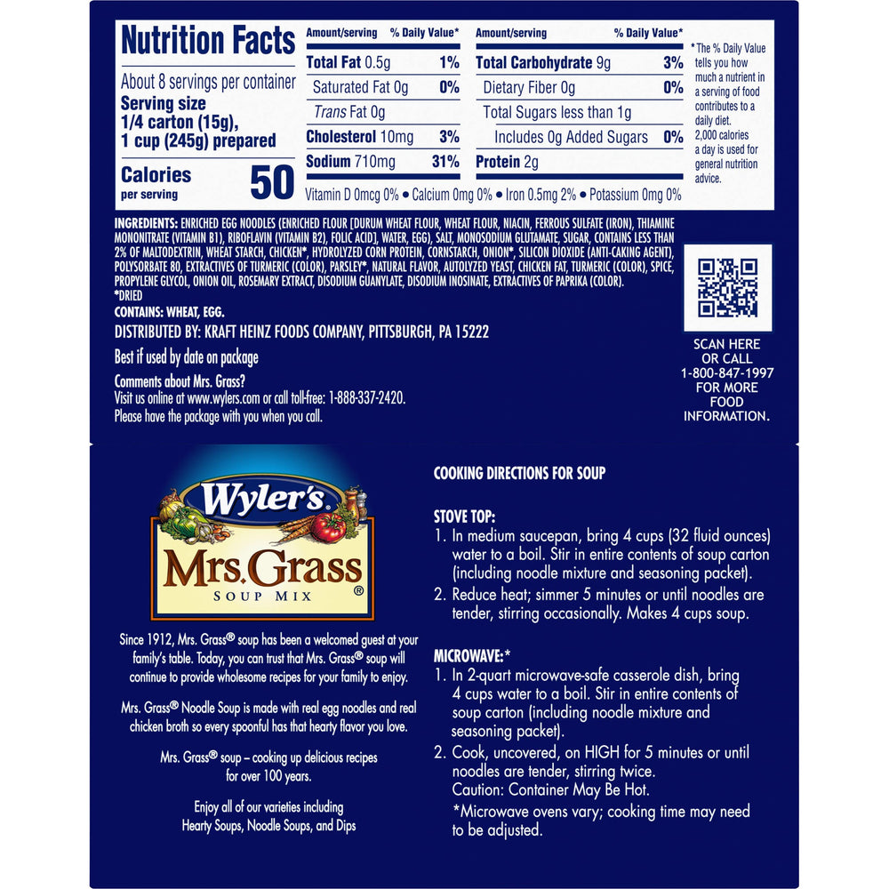 Mrs. Grass stovetop preparation in pot, fast five-minute cooking convenience