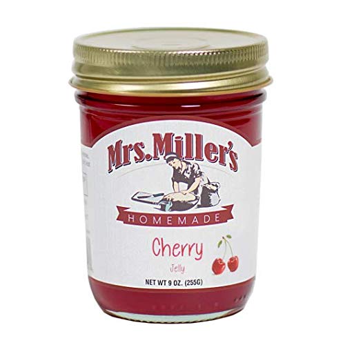 Mrs. Miller's close-up of jelly texture highlighting smooth spreadable consistency