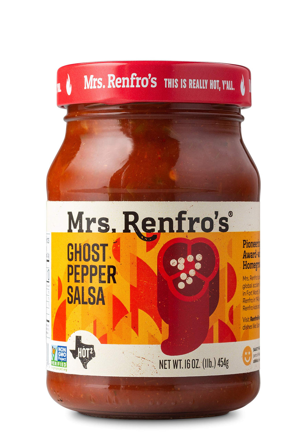 Mrs. Renfro's salsas served with tortilla chips for snacking and bold flavor boost