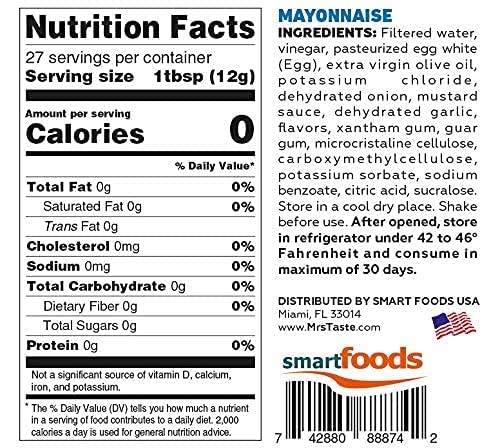 Mrs Taste jar open revealing creamy mayo-like texture and smoothness