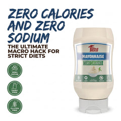Mrs Taste spread on sandwich adding creamy flavor without calories
