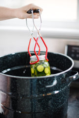 Mrs. Wages pickles served on a burger highlighting taste enhancement