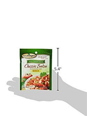 mrs. wages close-up of seasoning mix texture highlighting real vegetables