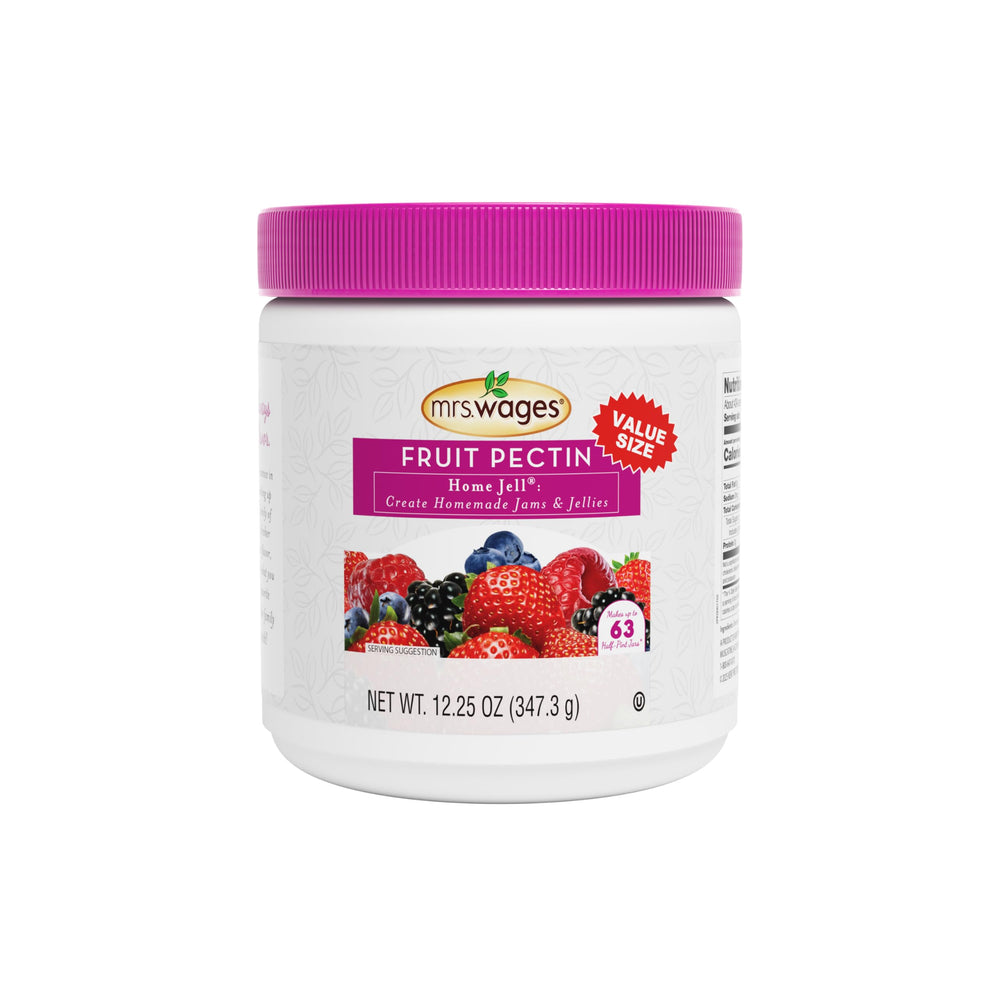 Mrs. Wages jar front label showing brand and product clarity for confident purchasing