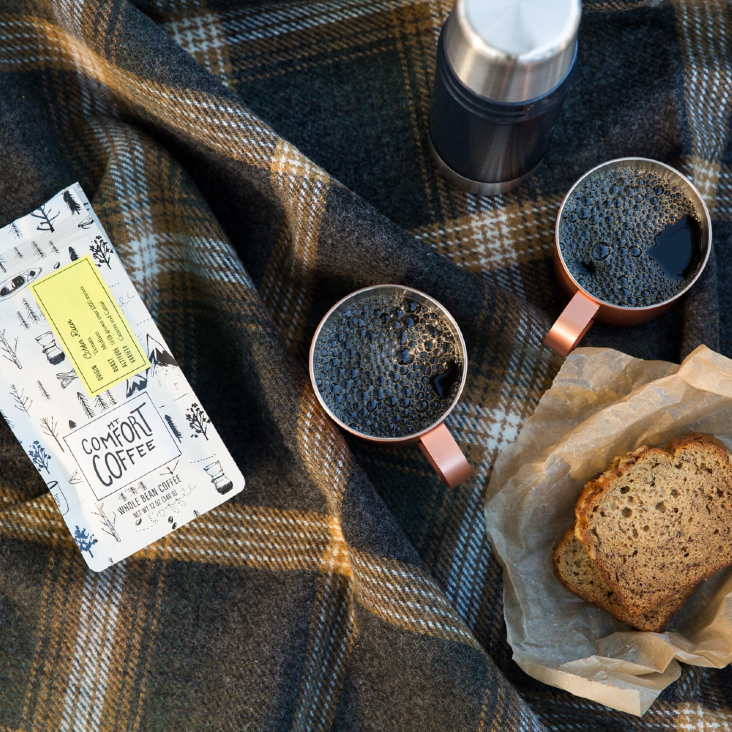 Pour-over brewing Mt. Comfort Coffee emphasizing clarity and fragrant cup benefits