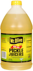 Mt. Olive front bottle showing full 64 fl oz size and branding benefit convenience