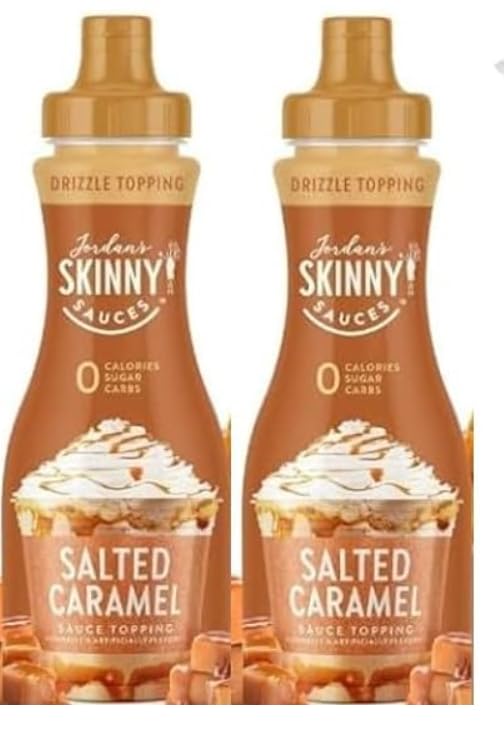 MT&L bottle front packaging showing two 12 oz bottles and salted caramel label for easy serving