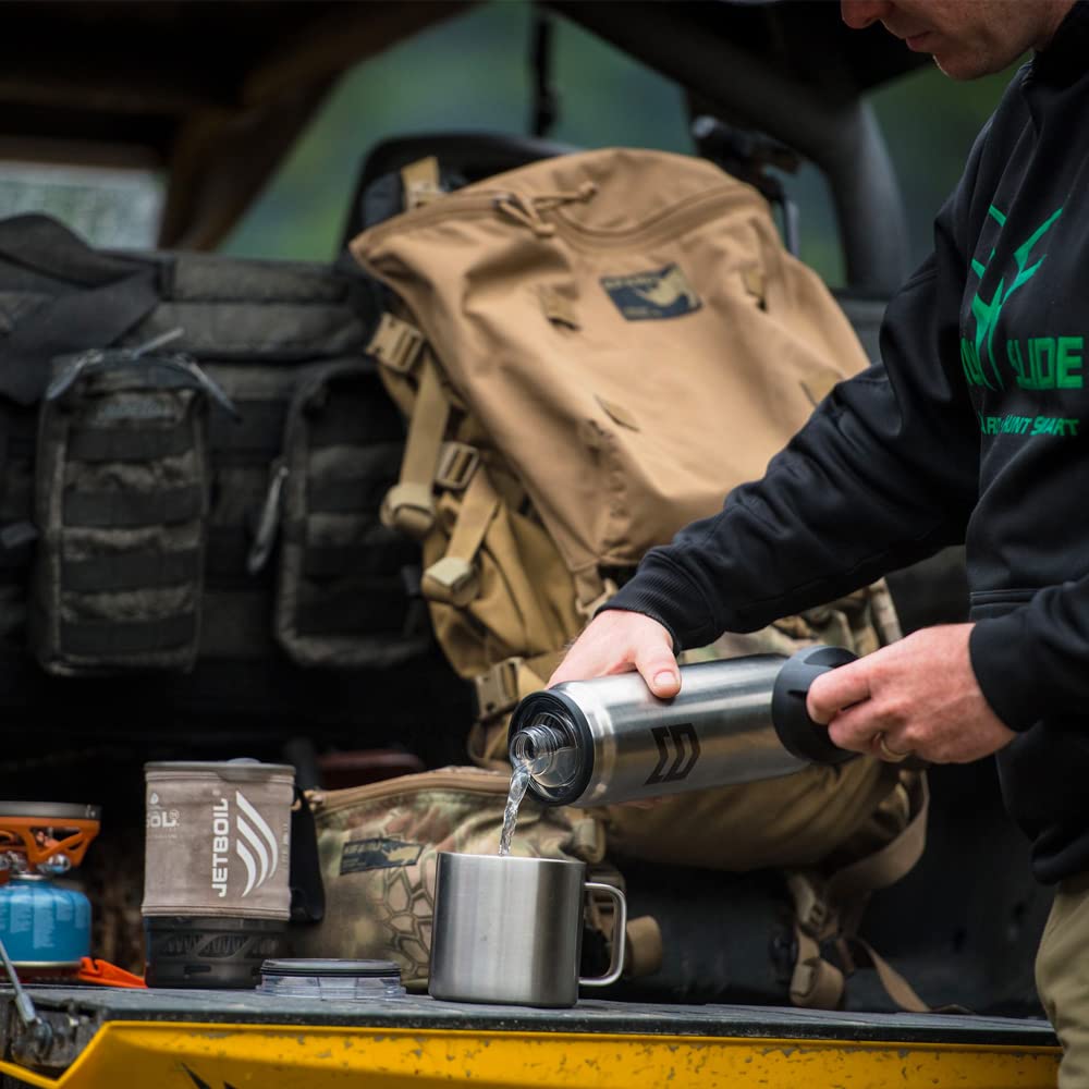 MTN OPS portion next to a kitchen scale to show accurate 1-scoop dosing benefits