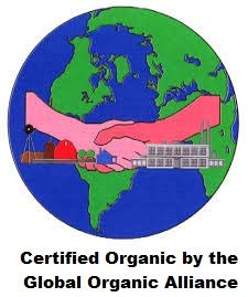 Mulberry Lane Farms certification label close-up showing USDA organic and Non-GMO trust benefit