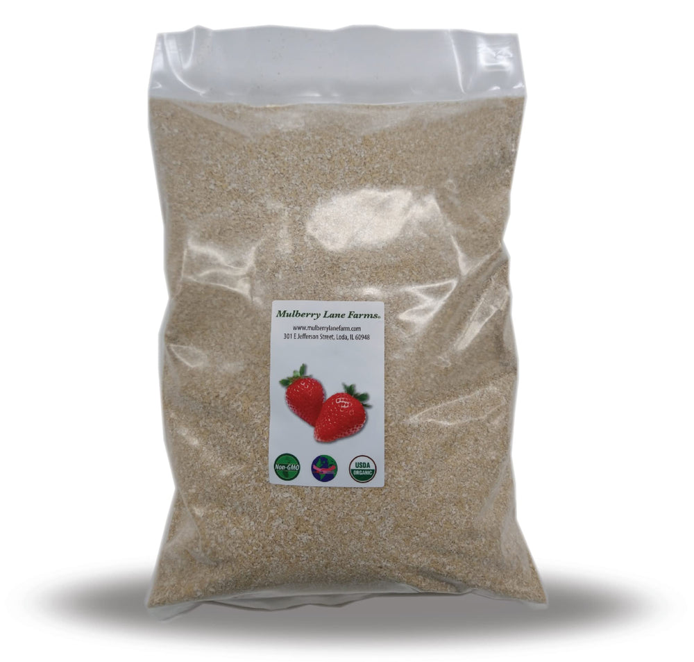 Mulberry Lane Farms oat bran front packaging showing brand and size, promotes bulk value