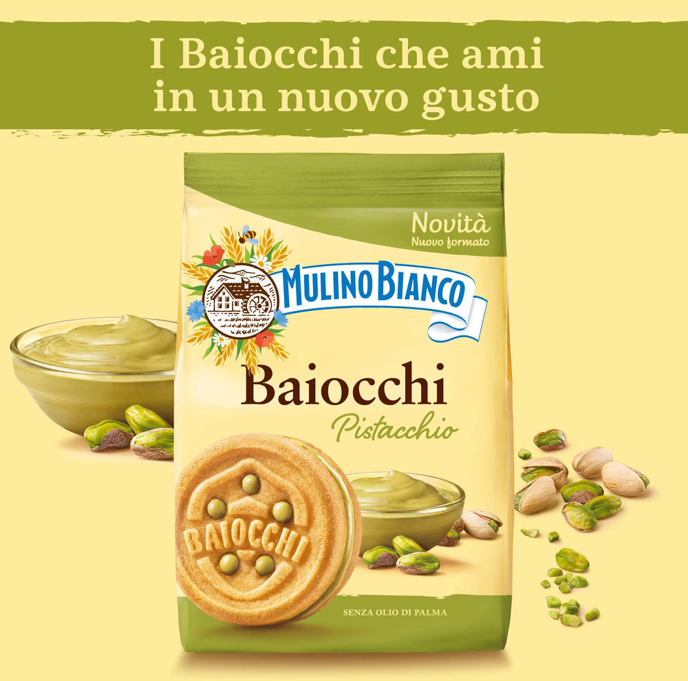 Mulino Bianco open bag with multiple biscuits visible for convenient snacking