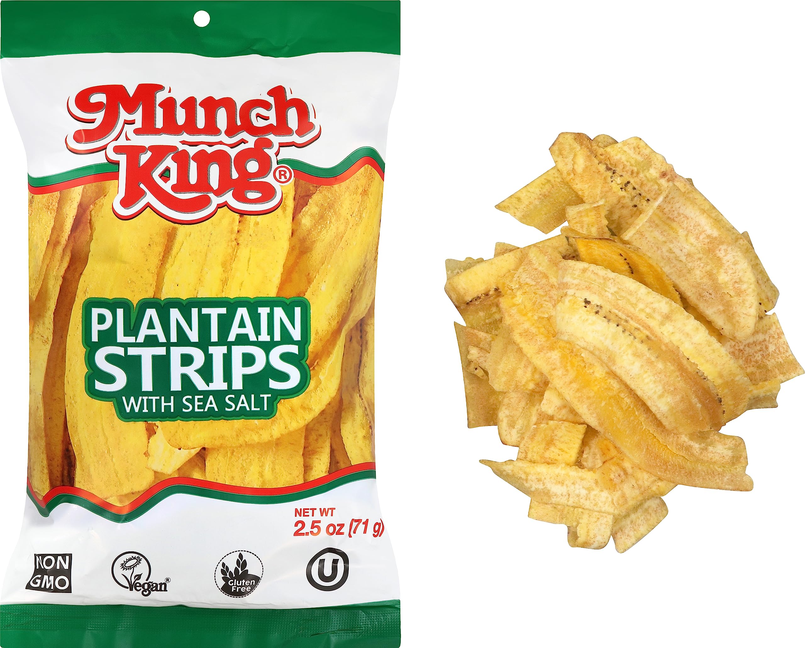 Munch King product label and ingredient list highlighting Ecuadorian sourcing and simple ingredients