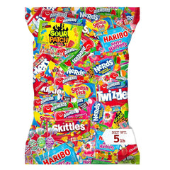 munchbox front of bag showing 5 lb package and colorful mix benefit convenience