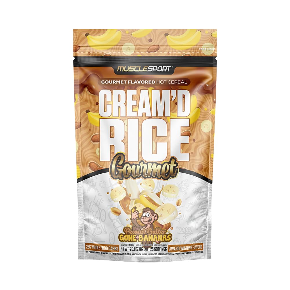 Musclesport texture close-up highlighting creamy rice and inclusions