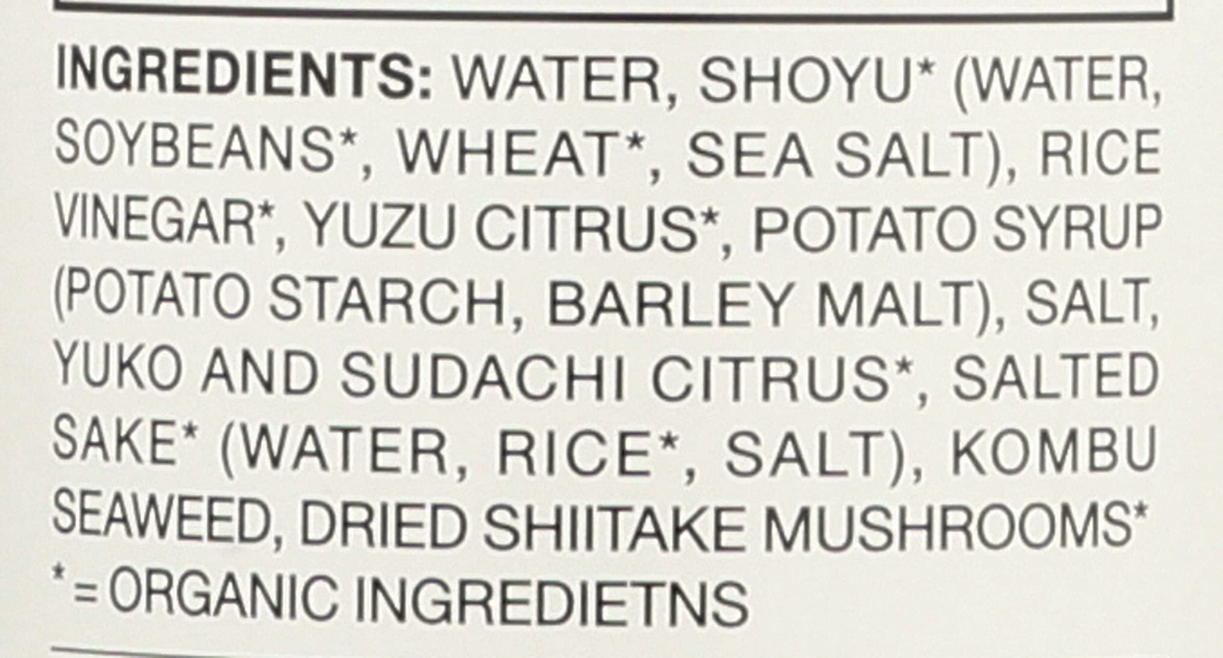 Muso From Japan ponzu dip beside sushi demonstrating bright citrus lift benefit