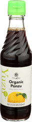 Muso From Japan front bottle view showing organic ponzu and clear labeling benefit: authentic flavor