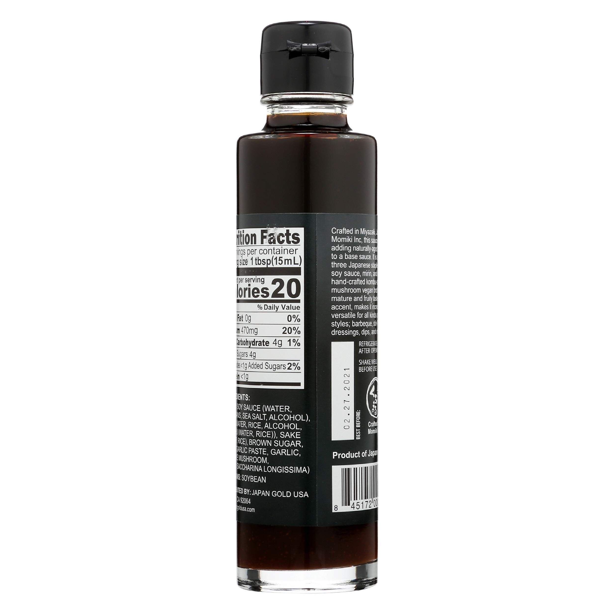 Muso From Japan sauce pouring over food showing easy application and bold umami lift