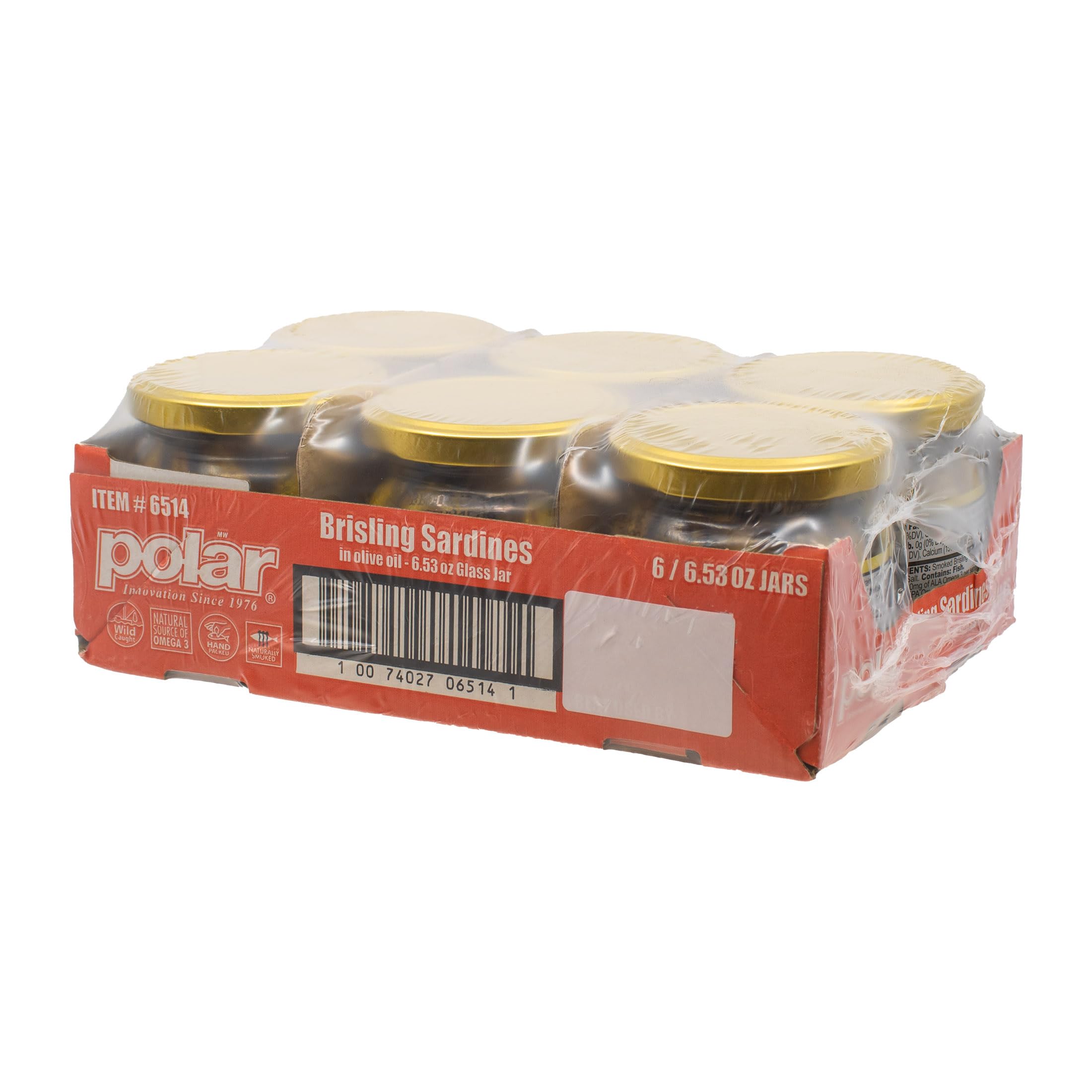 MW Polar close-up of brisling texture highlighting delicate flaky flesh and natural smoke flavor
