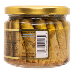 MW Polar close-up of sardine texture highlighting tender flesh and natural smoke flavor