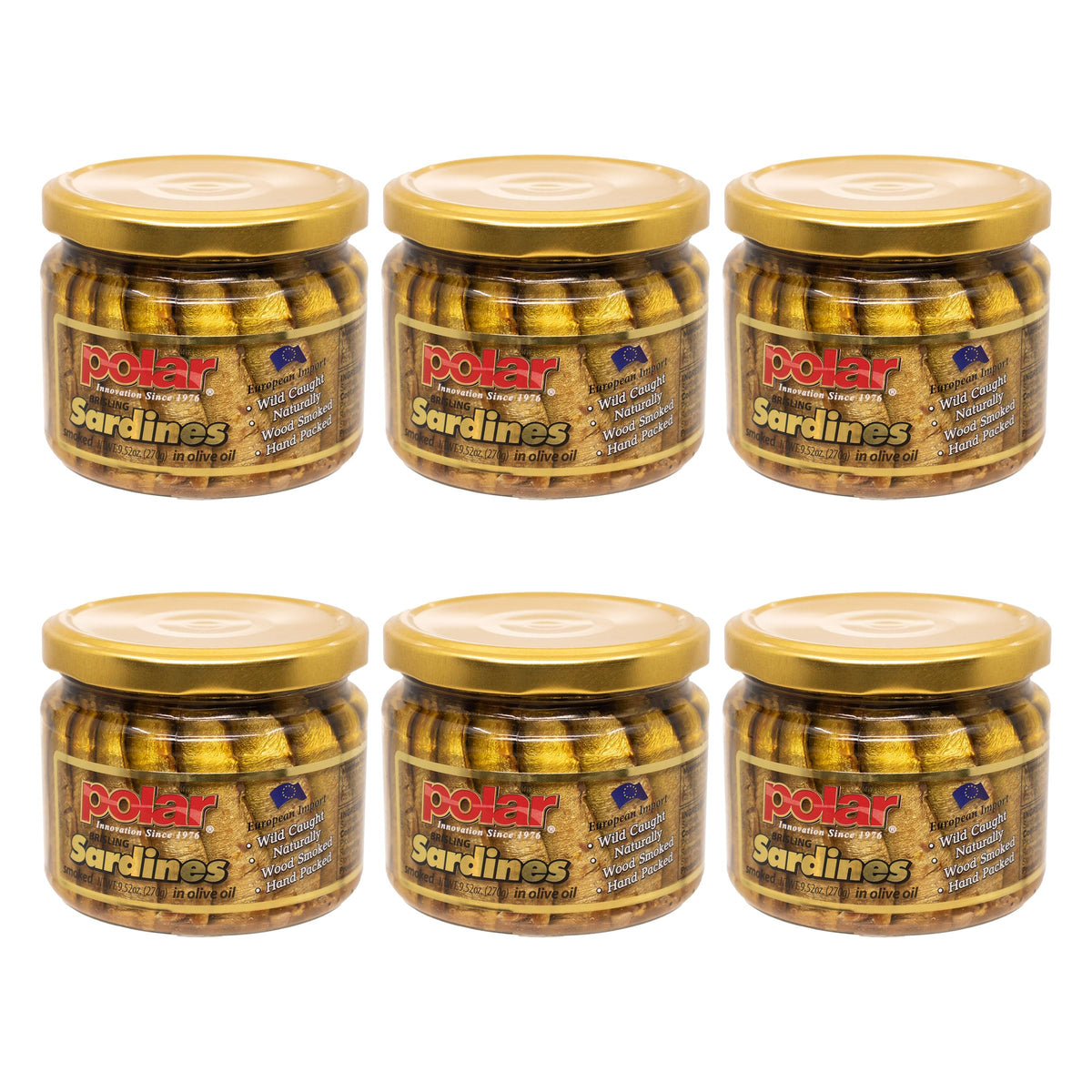 MW Polar front jar view showing label and size for quick recognition and trust