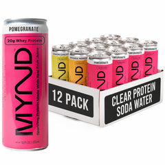 MYND variety pack front view showing all three flavors and benefits