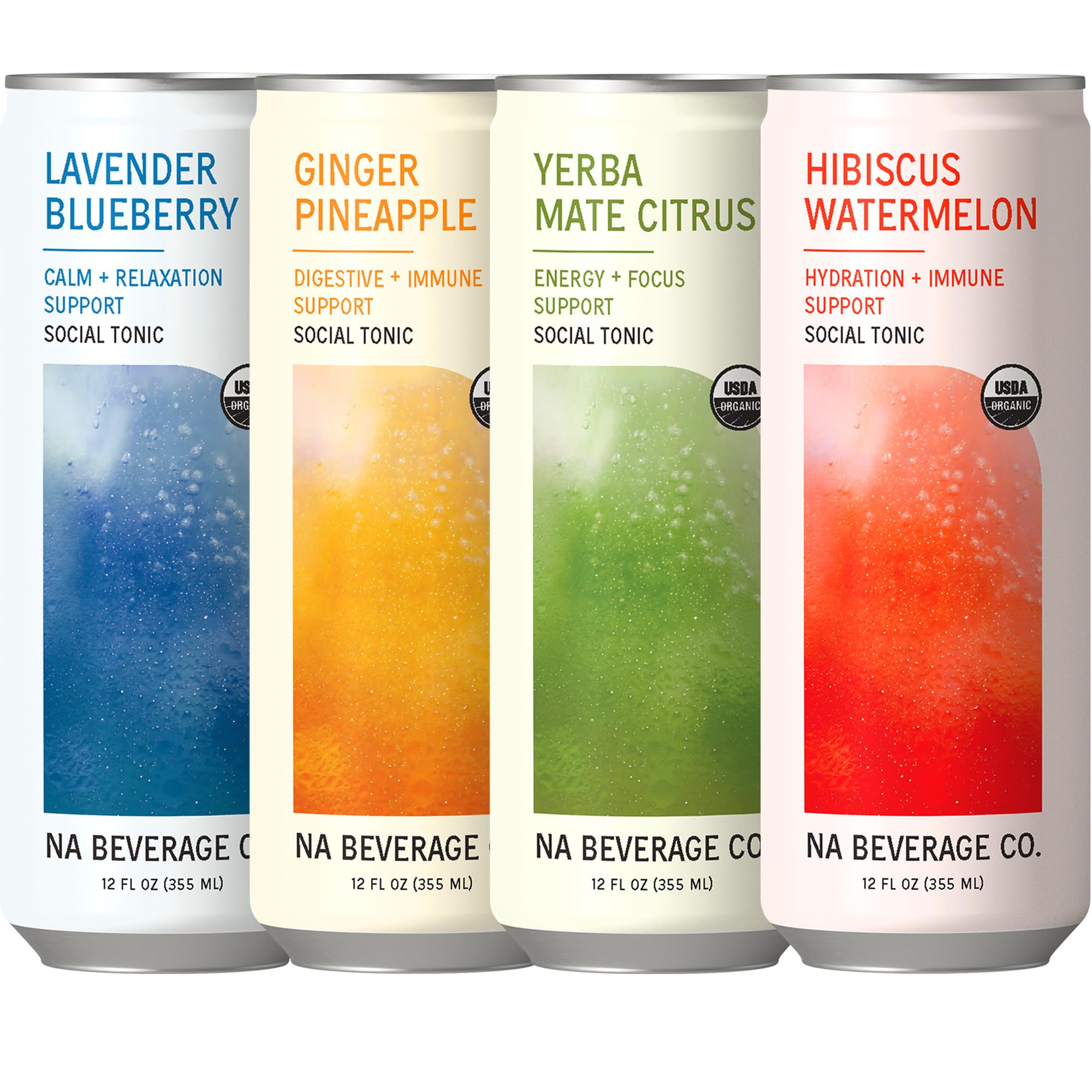 NA Beverage front packaging showing 12-pack and branding, ideal for stocking fridge