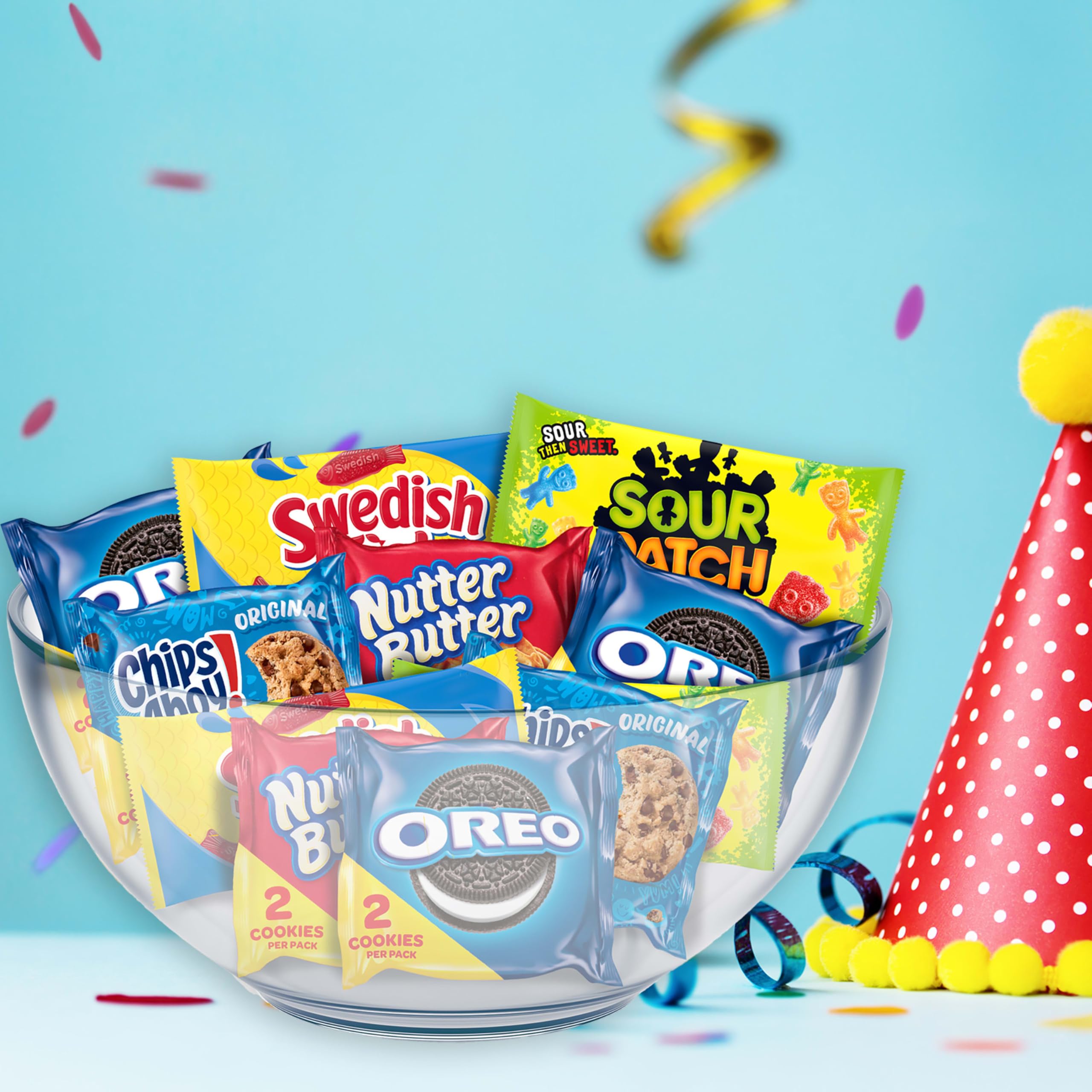 NABISCO SOUR PATCH KIDS pile showing tangy candies for sour-then-sweet enjoyment