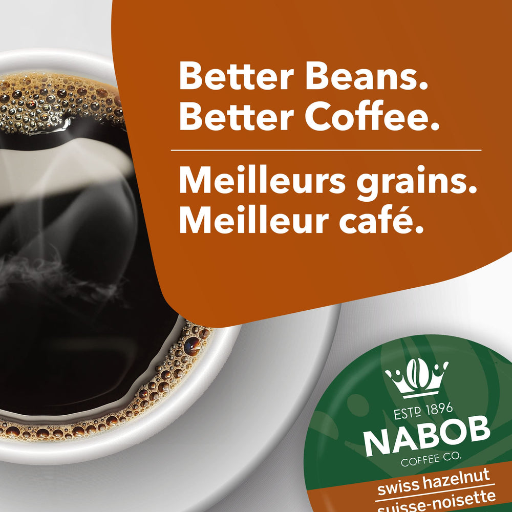 NABOB T-Disc barcode under Tassimo machine showing automated brew control