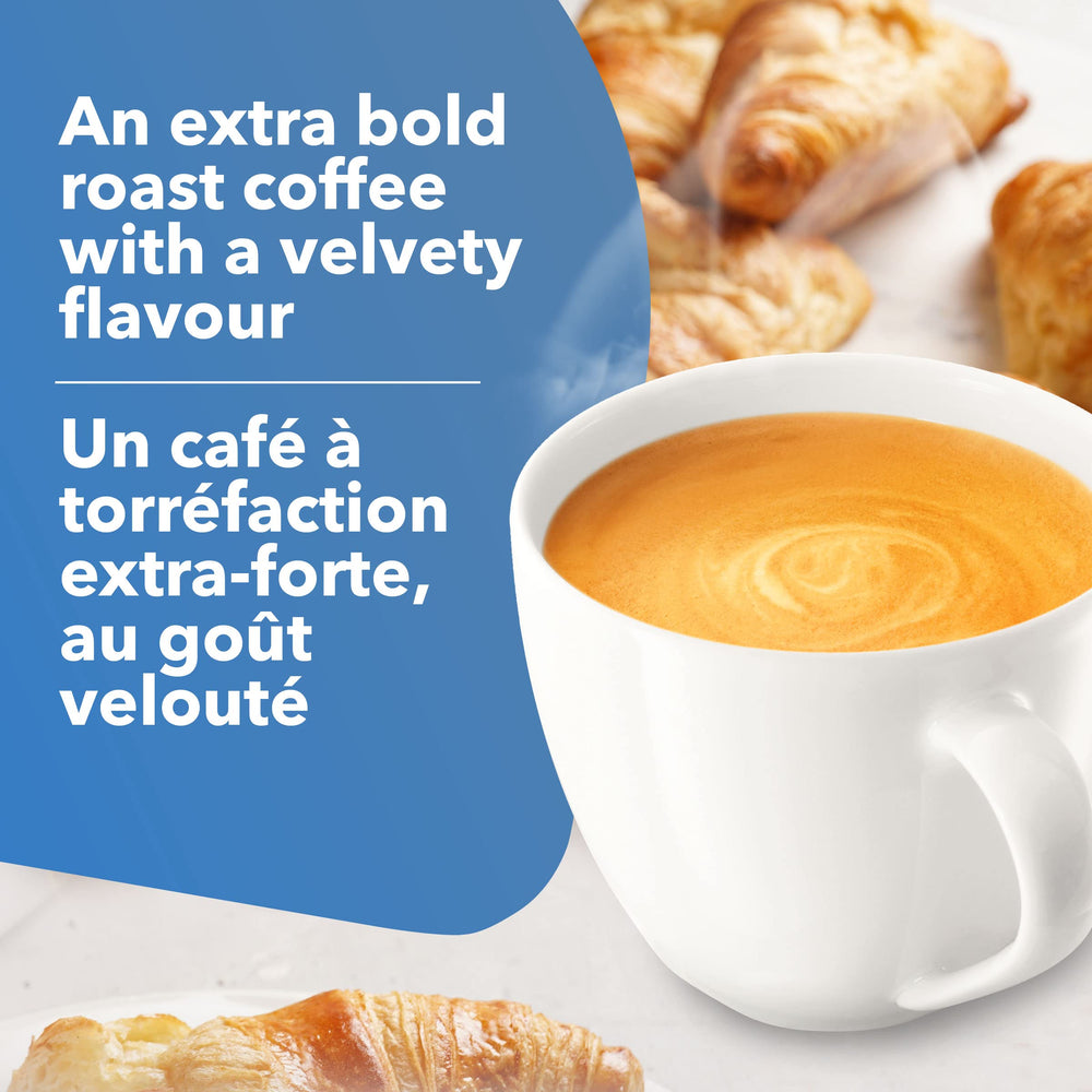 Latte made with NABOB espresso and steamed milk illustrating how the shot performs in milk drinks