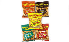 Nagaraya pack front showing coated peanuts and portable snacking benefit
