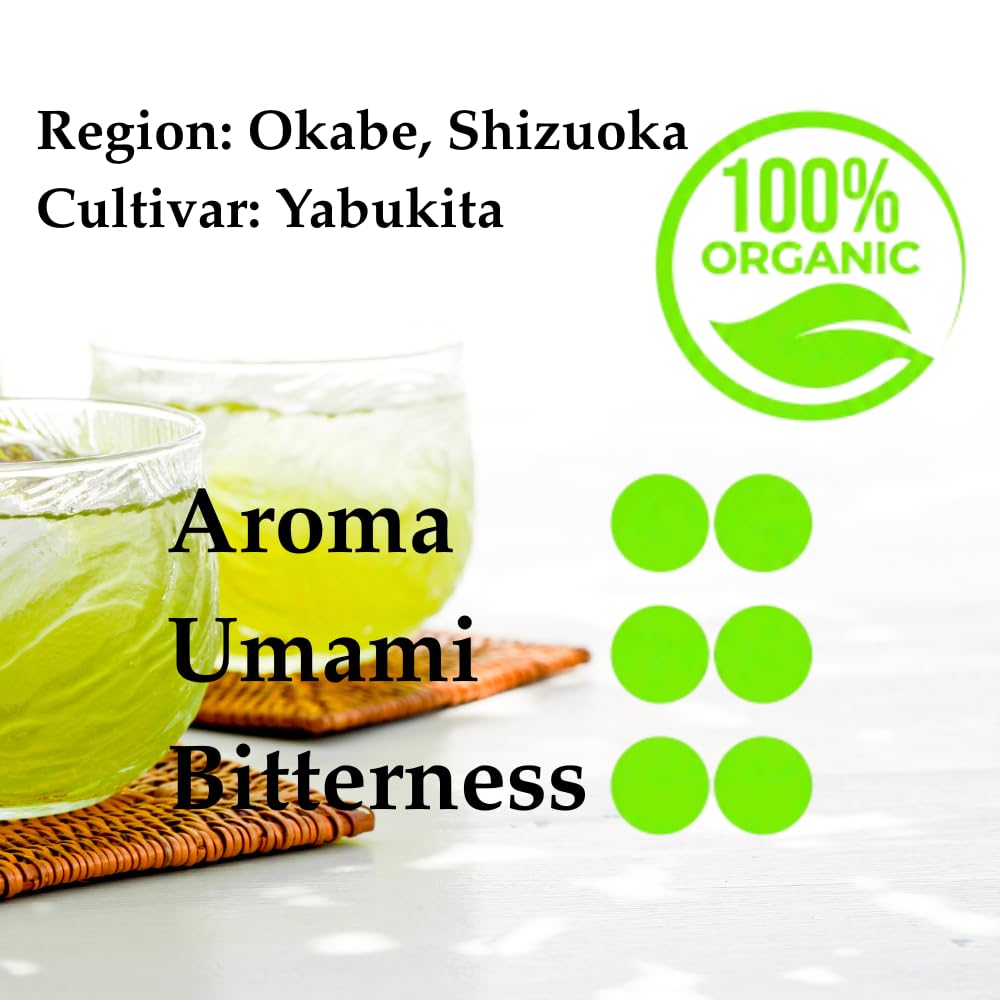 NAGOMI brewed cup top view with vibrant green color for flavor clarity