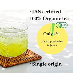 NAGOMI tea leaves steeping in teapot showing quick extraction benefit
