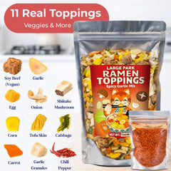 Nahasahr chili packet detail showing separate flakes for customizable spice
